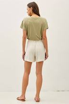 Final Sale-Linen Classic Shorts