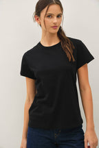 Cotton Jersey Crewneck