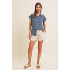 Final Sale-Beach Day Bow Shorts