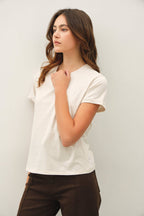 Cotton Jersey Crewneck