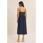 Denim Midi Dress