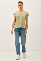 Final Sale-Bamboo V-Neck Tee