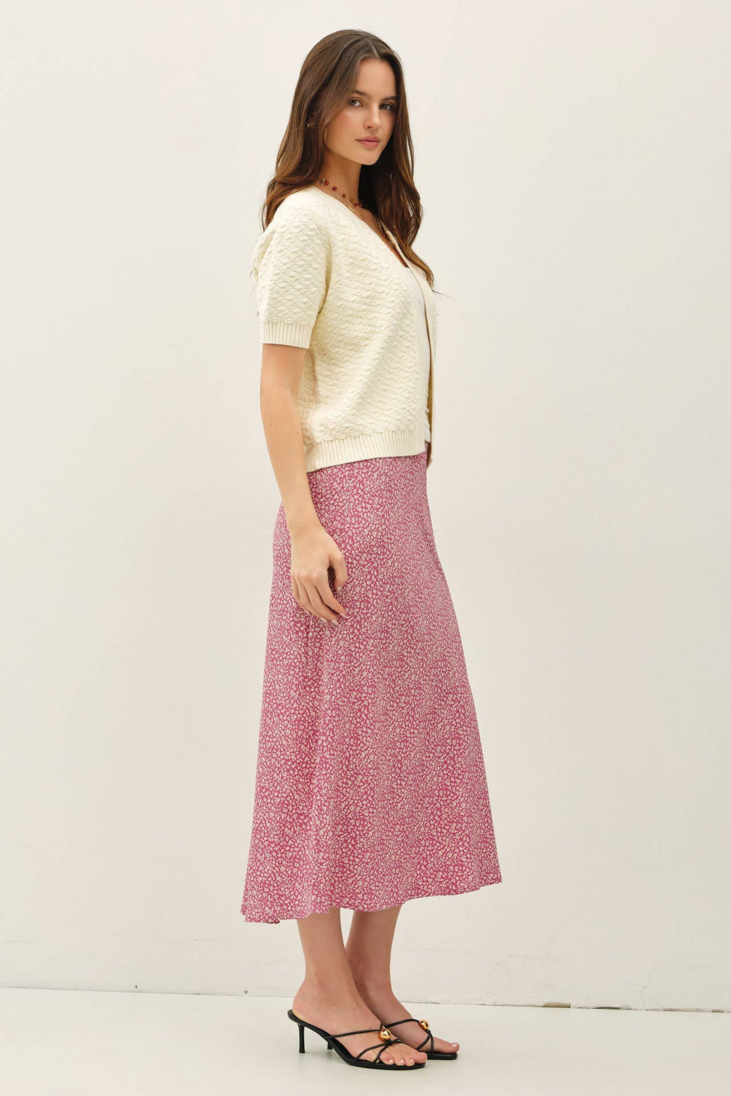 Final Sale-Short Sleeve Cardigan