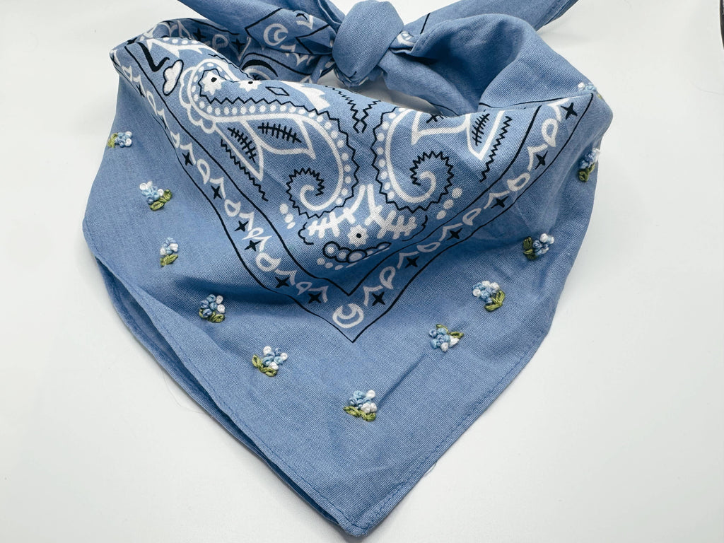 Final Sale-Mini bouquet bandana