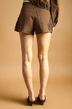 Floral Detail Shorts