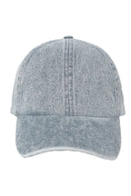 Final Sale-Denim Baseball Cap