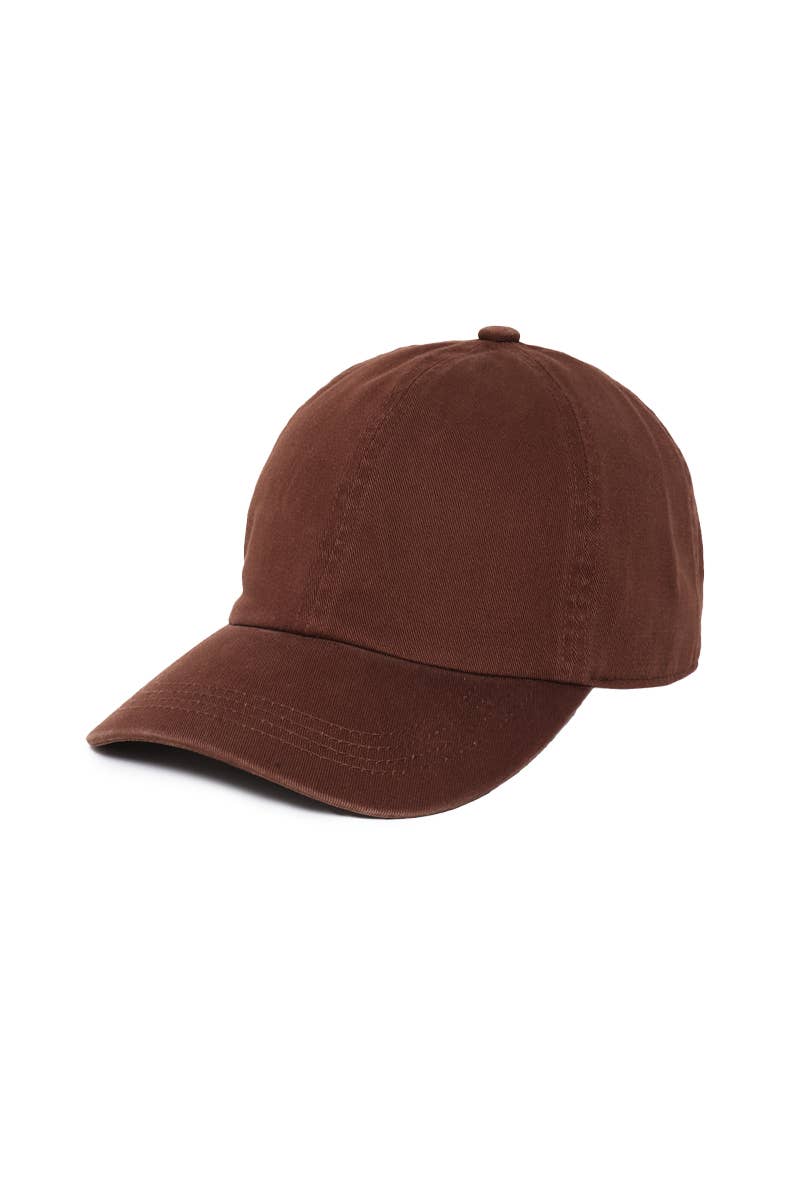 Final Sale-Stone Washed Cap