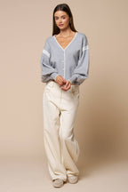 Lace Trim Cardigan