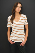 Cotton Linen Blend Tee
