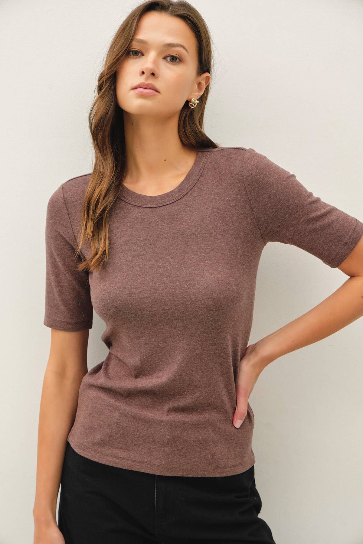 Ultra Soft Crew Neck Tee