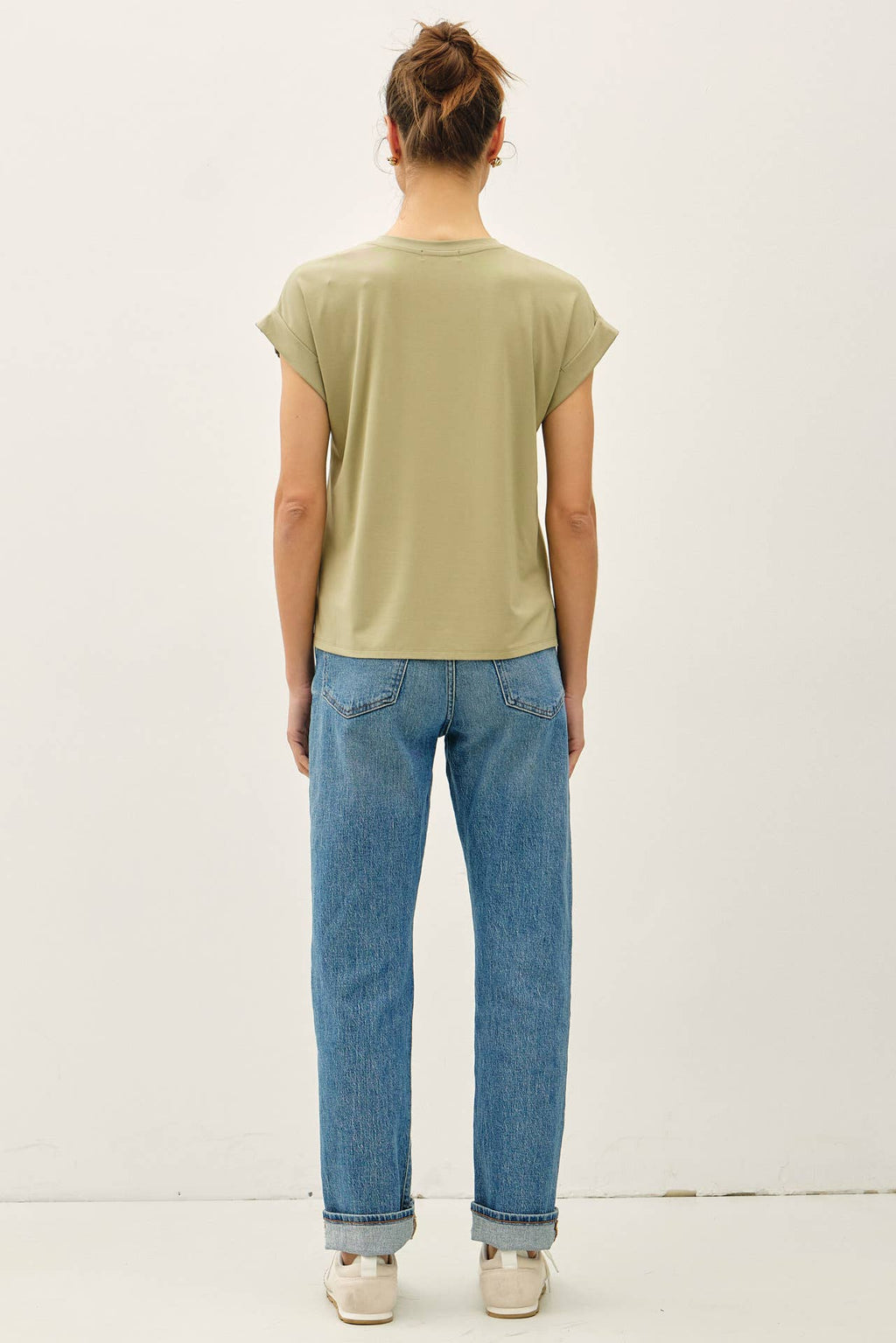 Final Sale-Bamboo V-Neck Tee