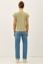 Final Sale-Bamboo V-Neck Tee