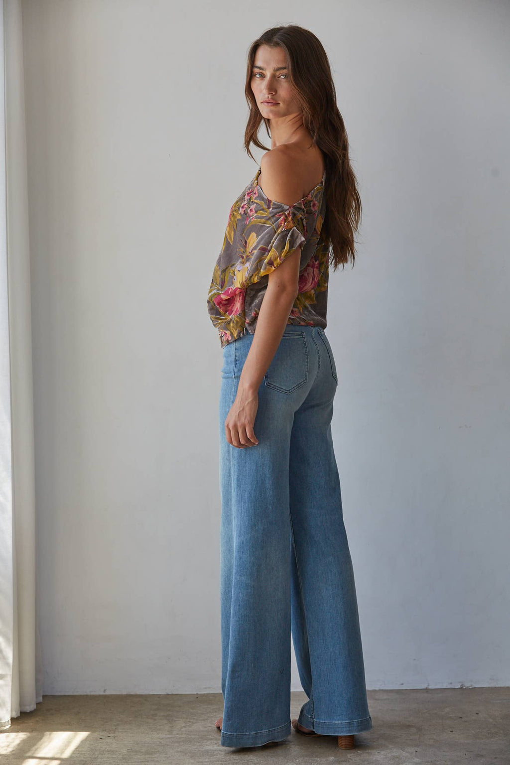Floral Off Shoulder Top