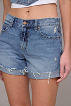 Final Sale-Kayla Cuffed Relaxed Short