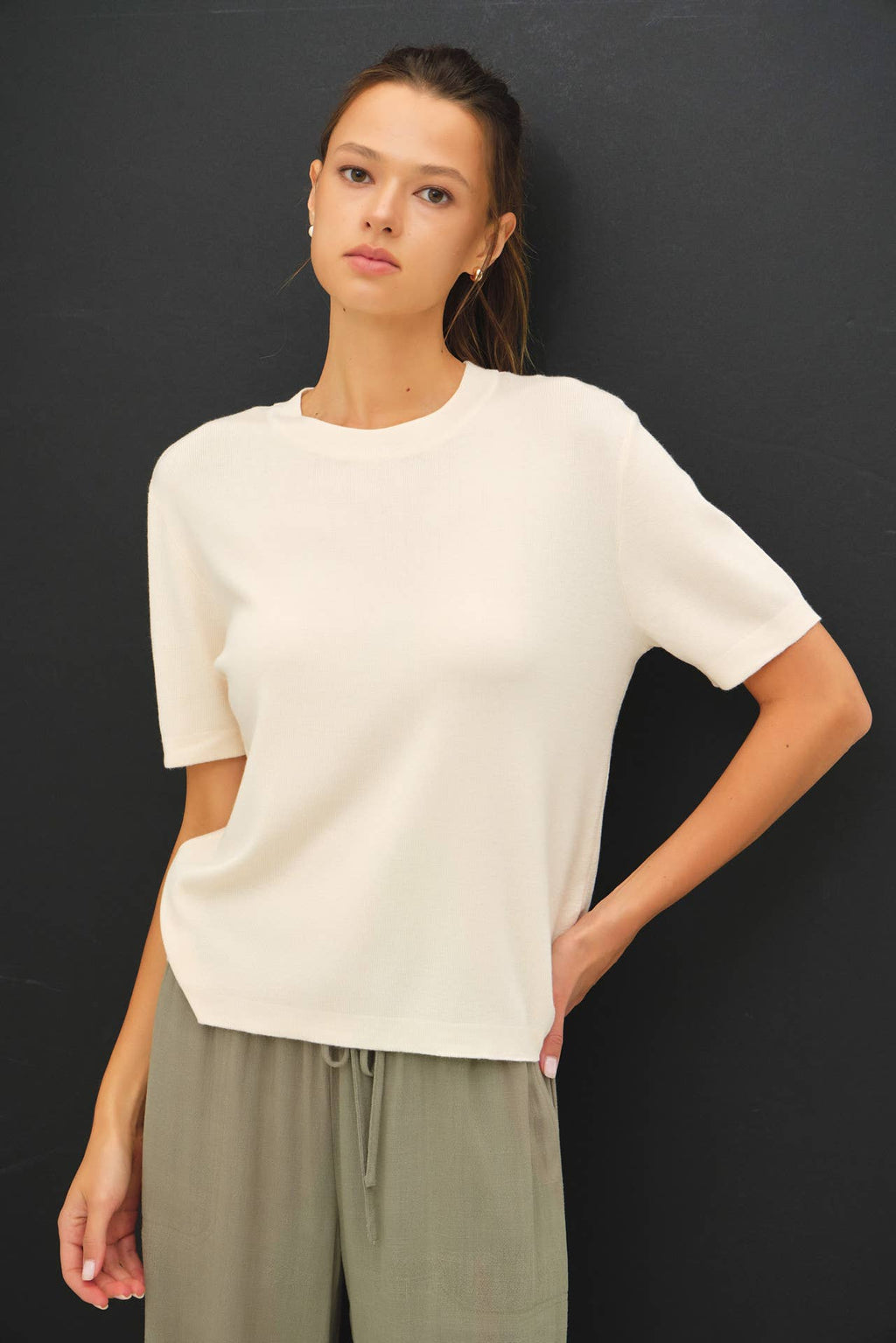Final Sale-Cashmere Blend Sweater