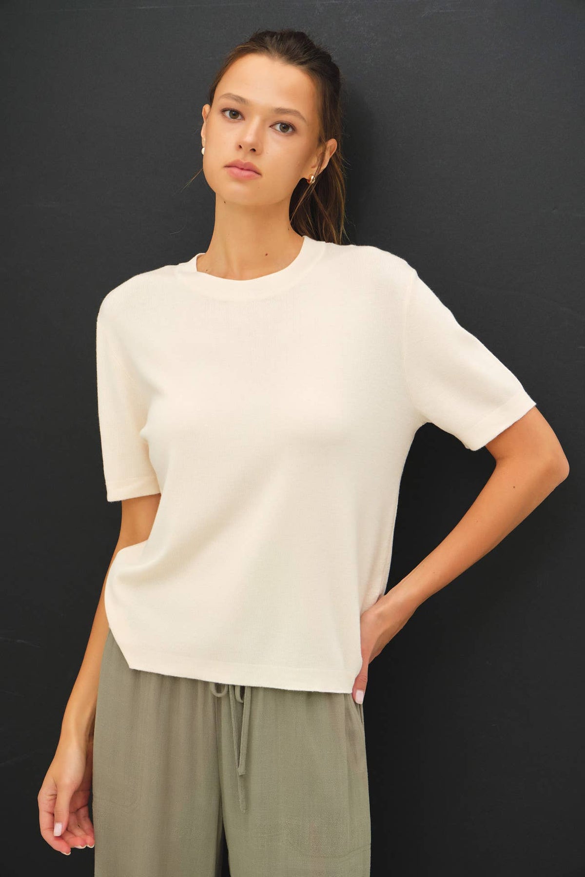 Final Sale-Cashmere Blend Sweater