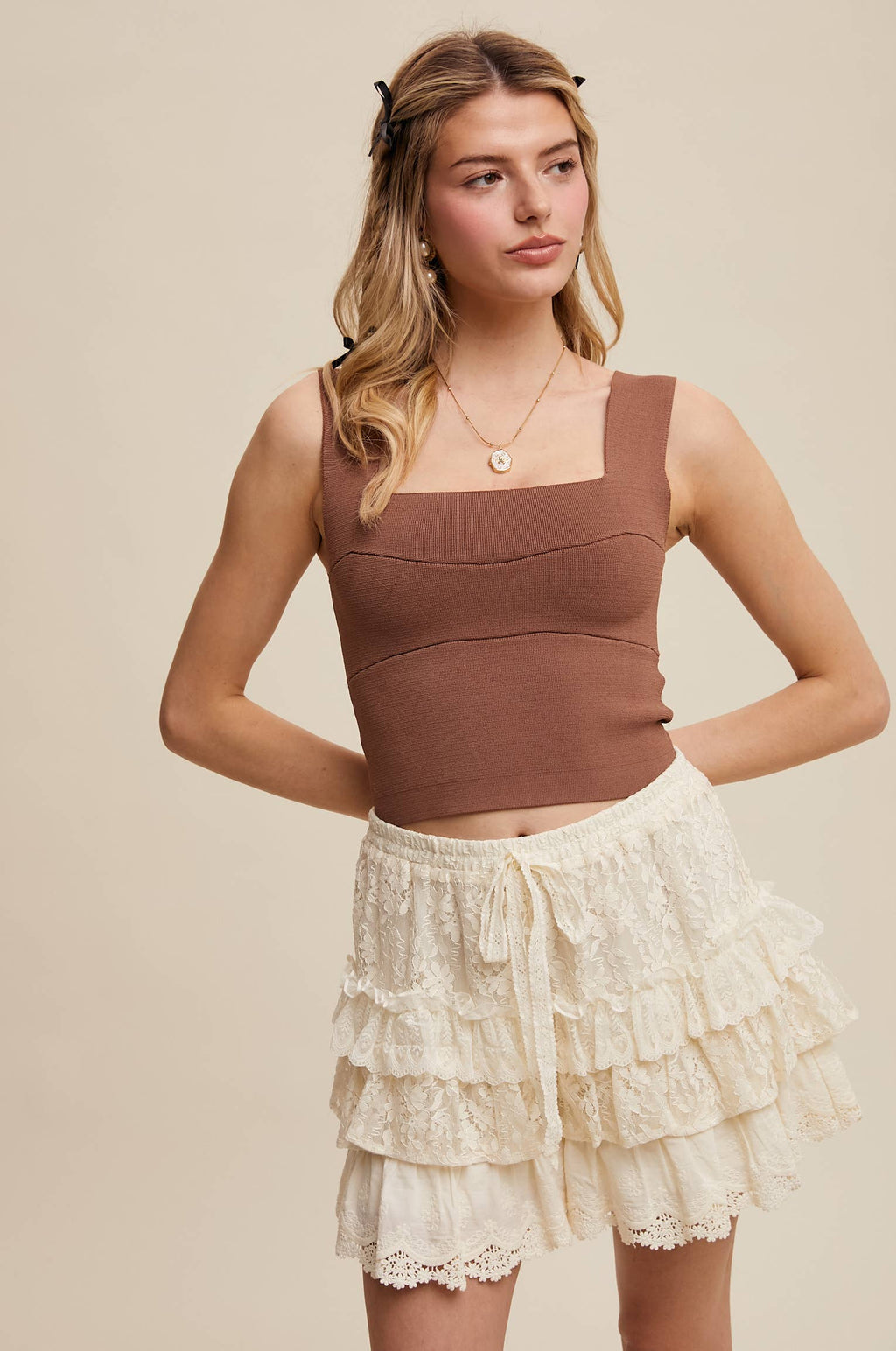 Final Sale-Bandage Brami Top