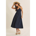 Denim Midi Dress