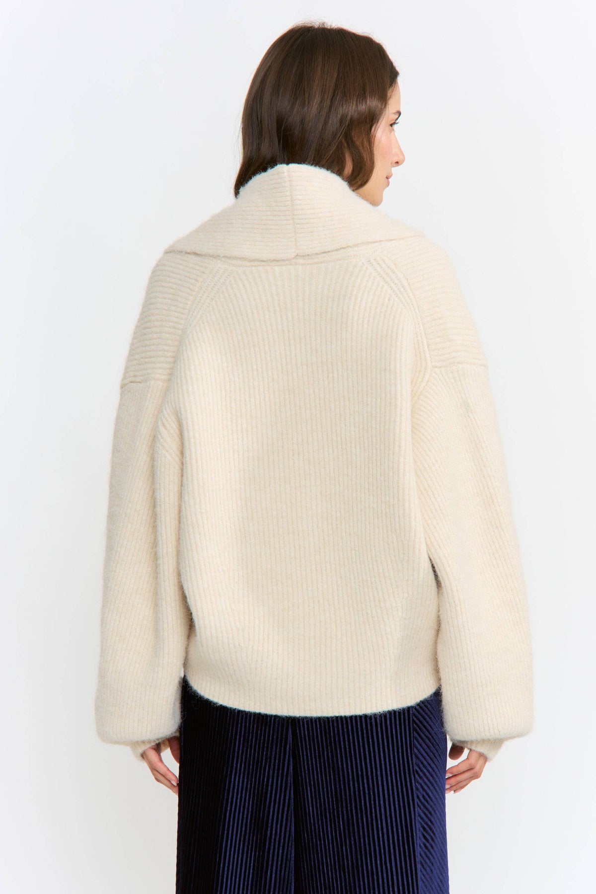 Wool-Blend Cardigan