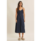 Denim Midi Dress