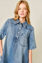 Denim Mini Dress