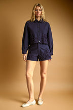 Floral Detail Jacket