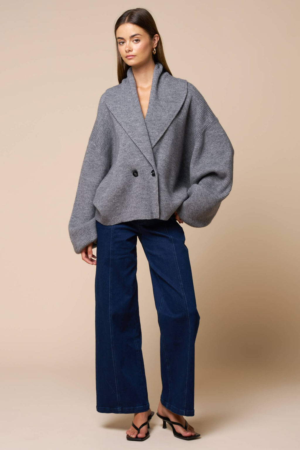 Shawl Collar Cardigan