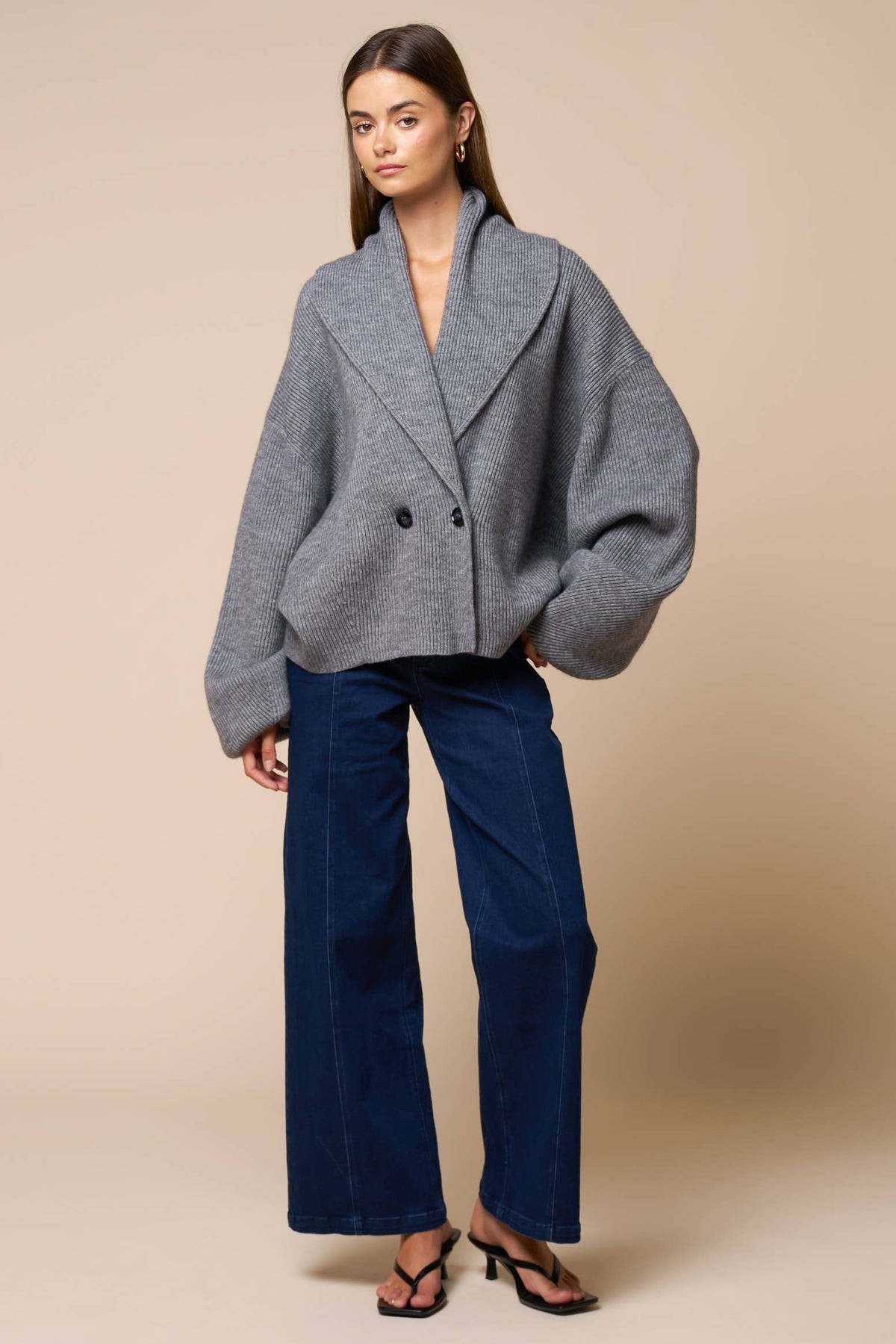 Shawl Collar Cardigan