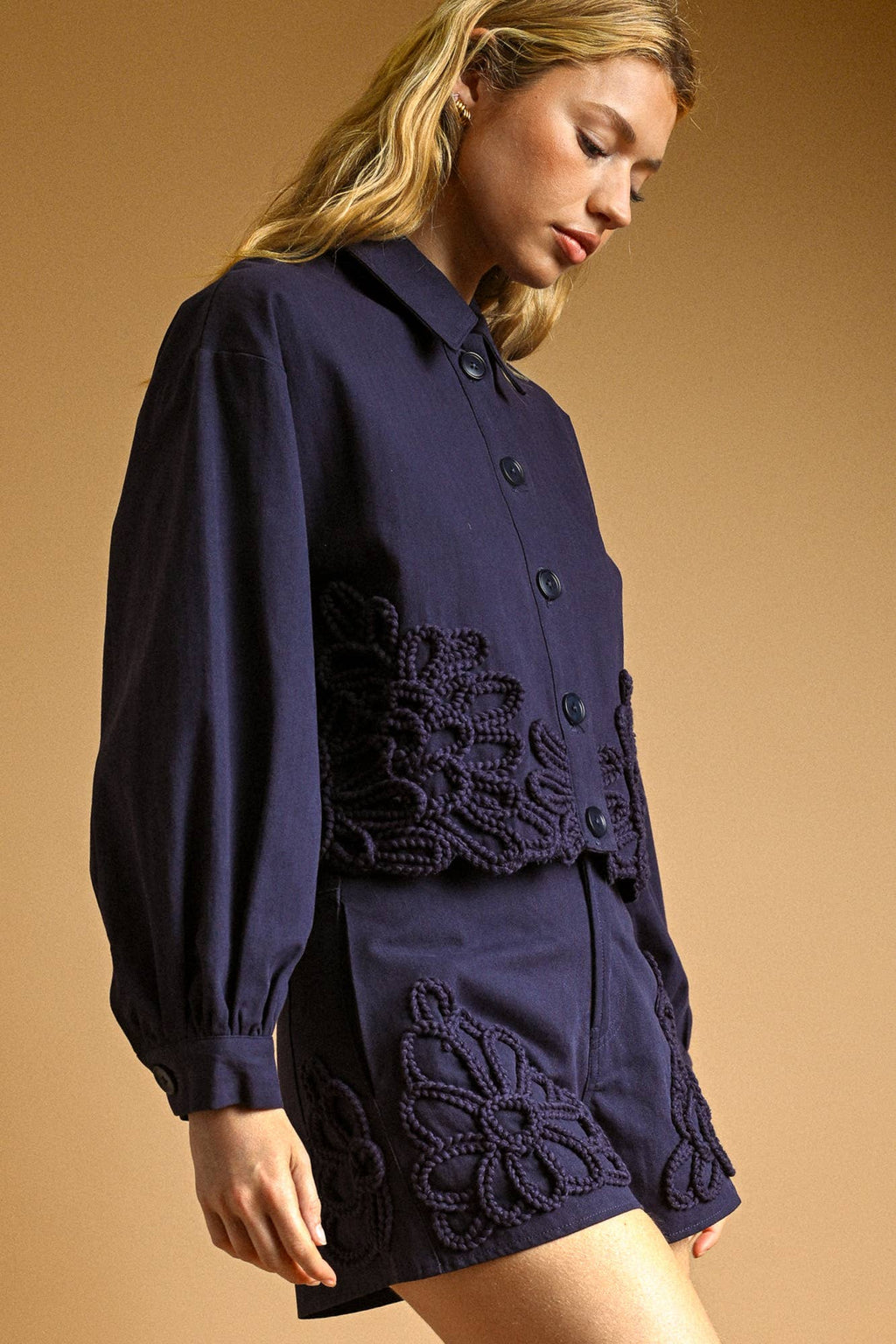 Floral Detail Jacket