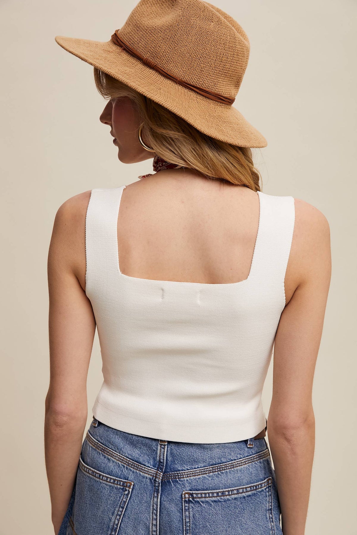 Final Sale-Bandage Brami Top