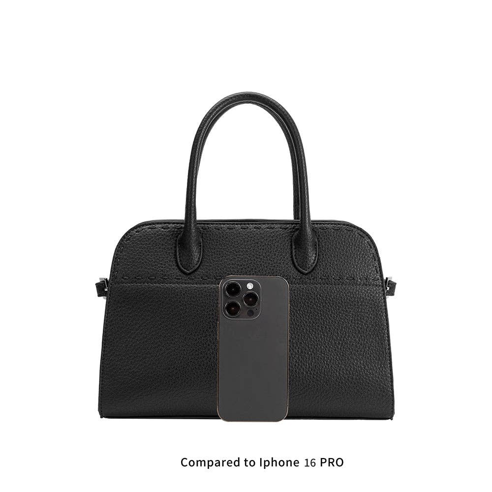 Final Sale-Marlo Recycled Vegan Leather Crossbody Bag