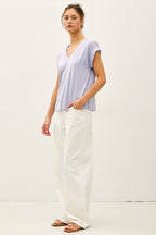 Final Sale-Bamboo V-Neck Tee