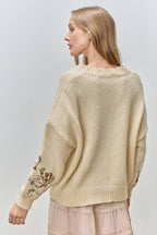 Embroidered Cardigan