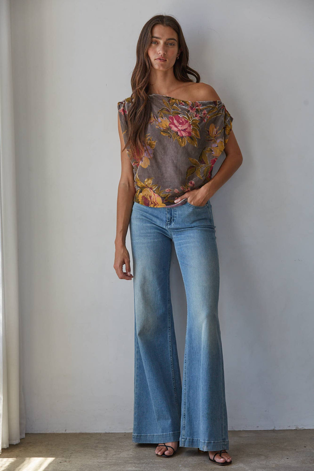 Floral Off Shoulder Top
