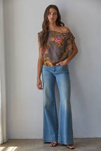 Floral Off Shoulder Top
