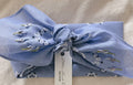 Final Sale- Embroidered Lavender Purple Bandana