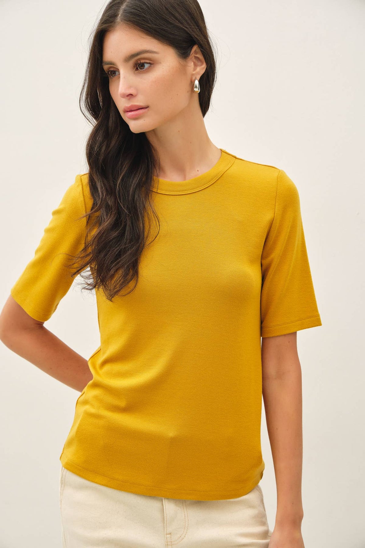 Ultra Soft Crew Neck Tee
