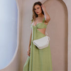 Final Sale-Audrina Recycled Vegan Crossbody Bag