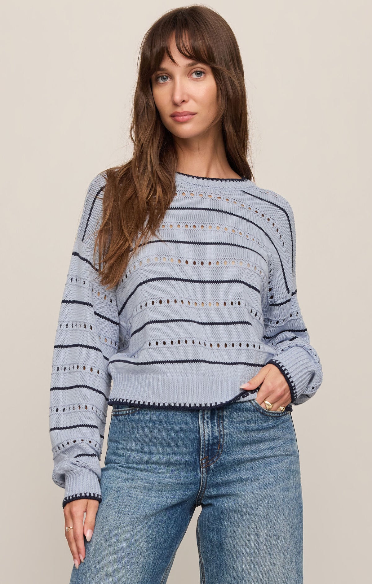 Final Sale-Darby Stripe Sweater