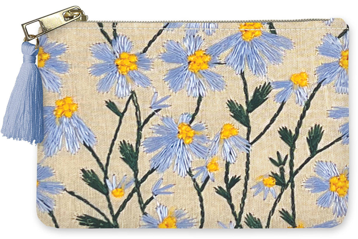 Final Sale-Periwinkle Pouch
