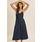 Denim Midi Dress
