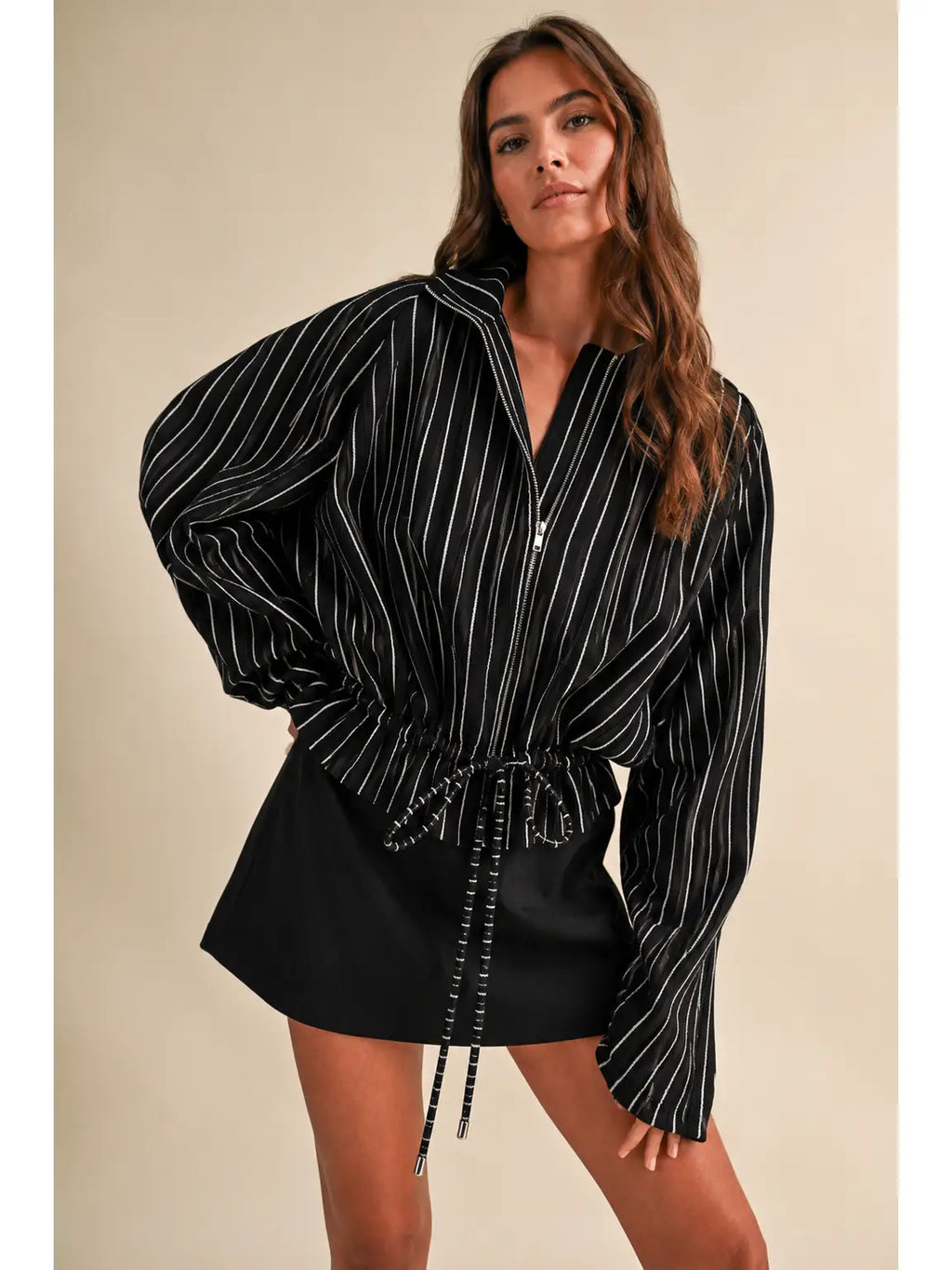 Linen Stripe Jacket