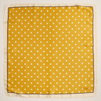 Final Sale-Polka Dot Square Scarf