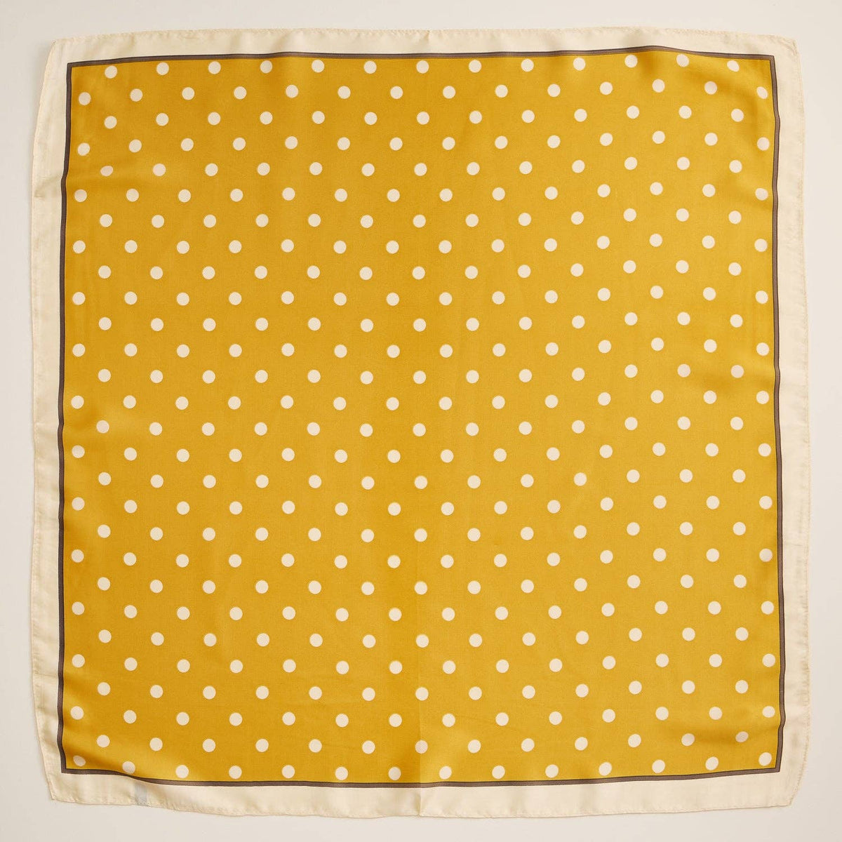 Final Sale-Polka Dot Square Scarf