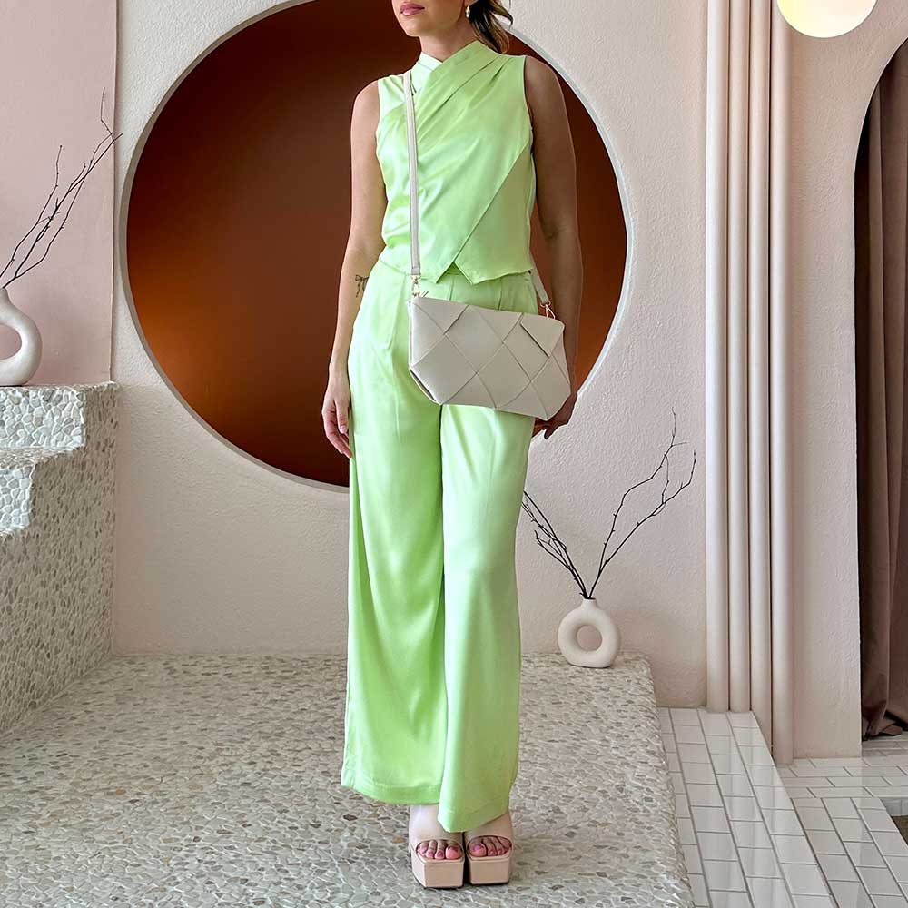 Final Sale-Connie Recycled Vegan Crossbody Bag
