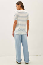 Cotton Linen Blend Tee