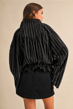 Linen Stripe Jacket