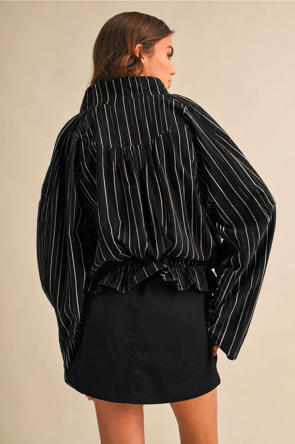 Linen Stripe Jacket