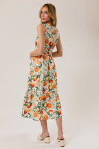 Final Sale-"Orange" Midi Dress