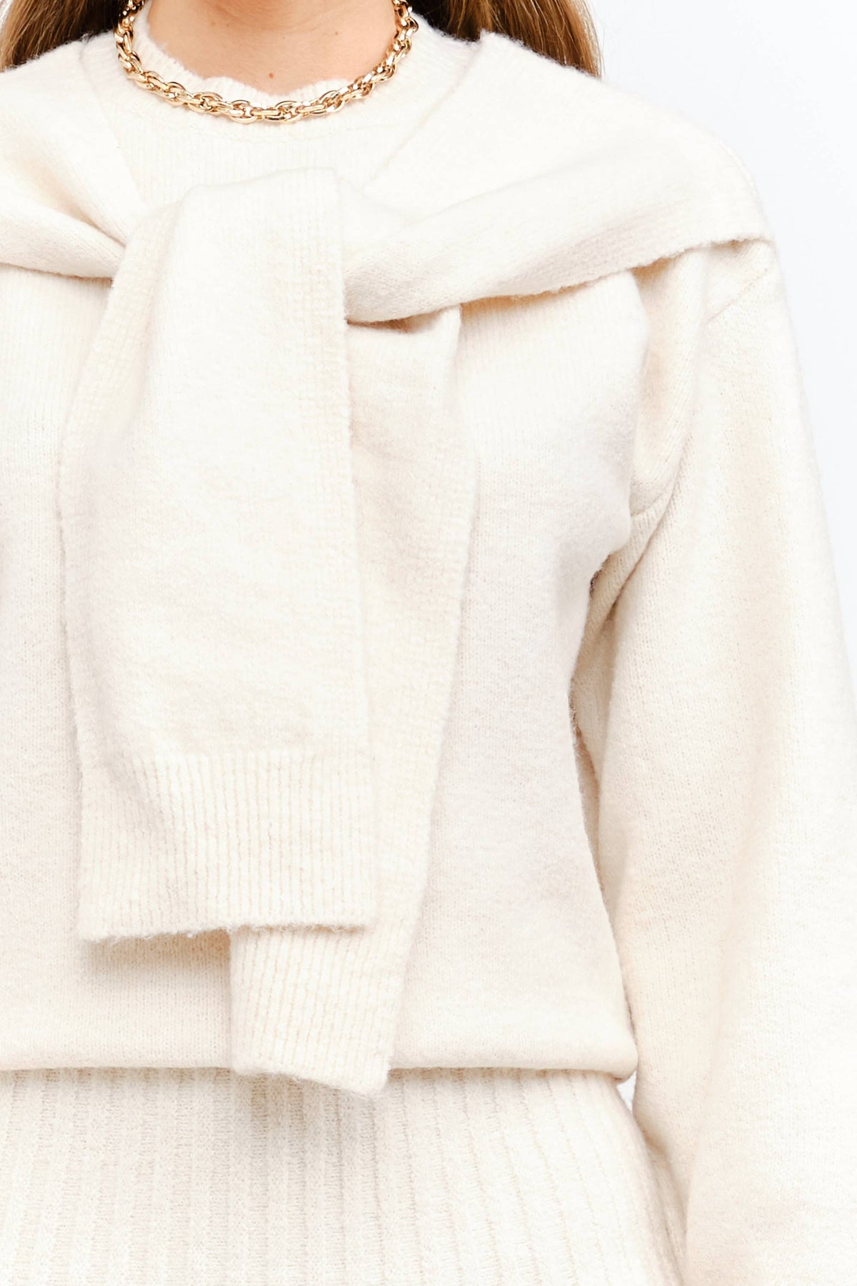 Beau Ivory Sweater